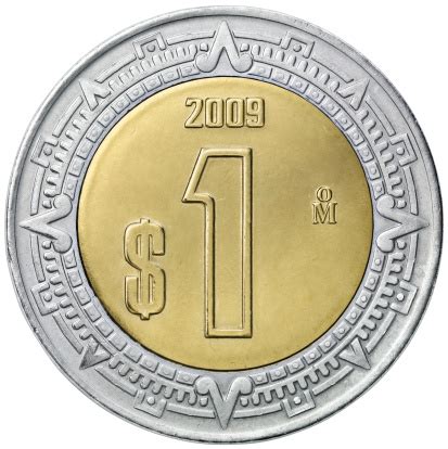 un peso mexicano.